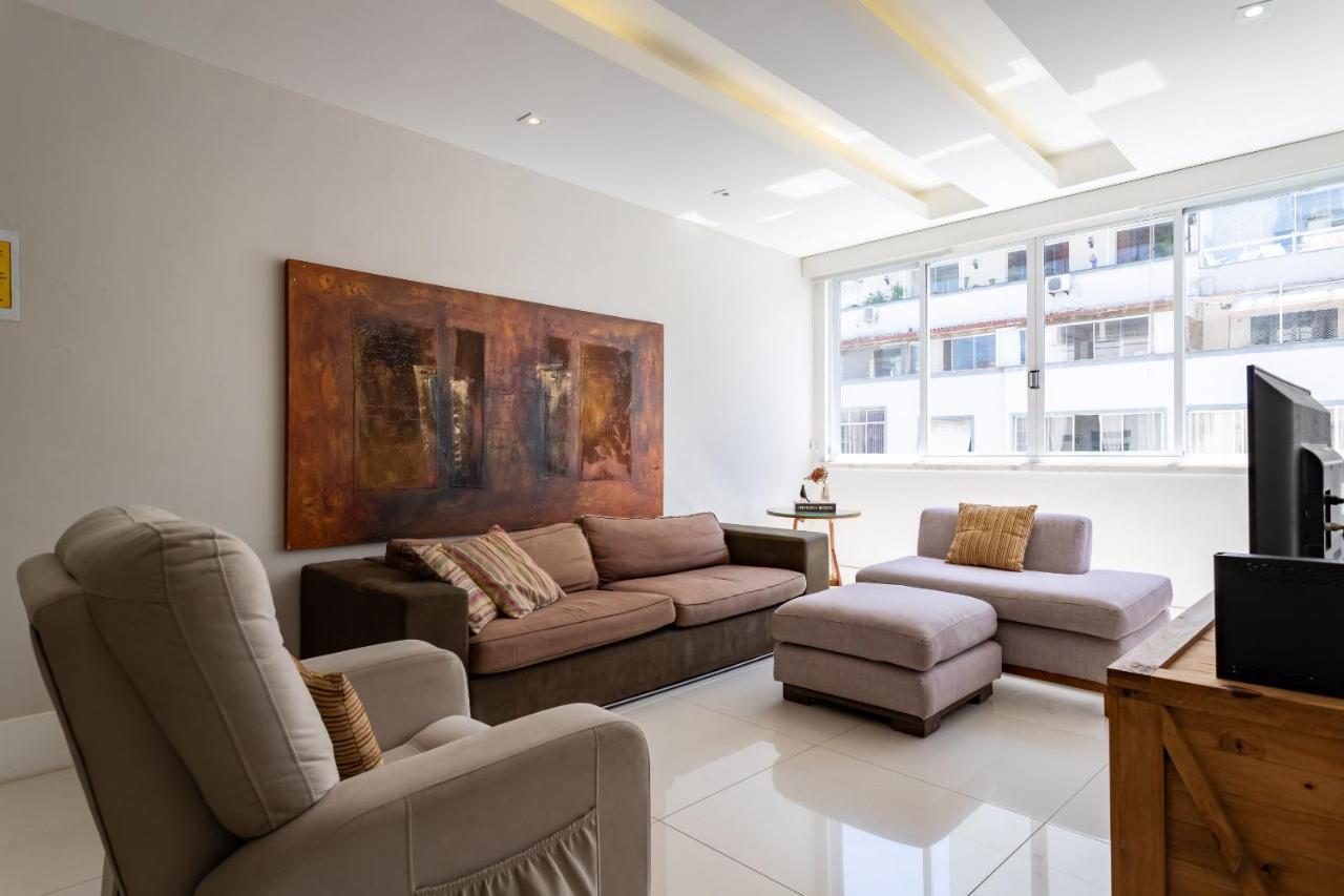 Belo Em Copacabana - Uma Quadra Da Praia- Sl1001 Z2 Rio de Janeiro Exteriör bild